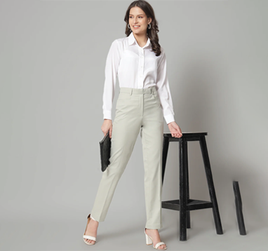 Women Formal Pants Manufacturer, Wholesaler & Trader In Surat, Ahmedabad, Gujarat & India